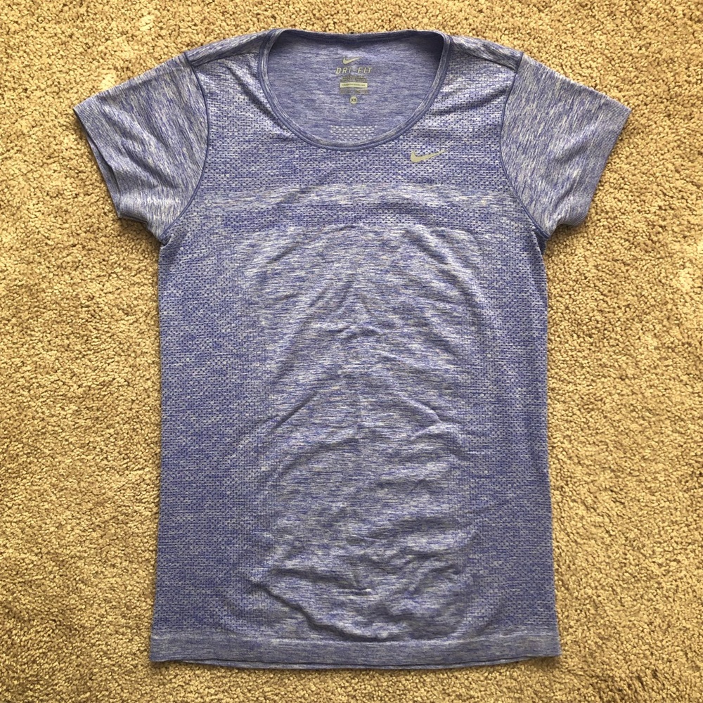 Nike dri fit purple top